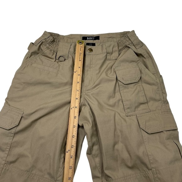 5.11 Tactical Women's Tactical Pro Pants Regular Fit Size 6 Khaki Cargo - Picture 10 of 12